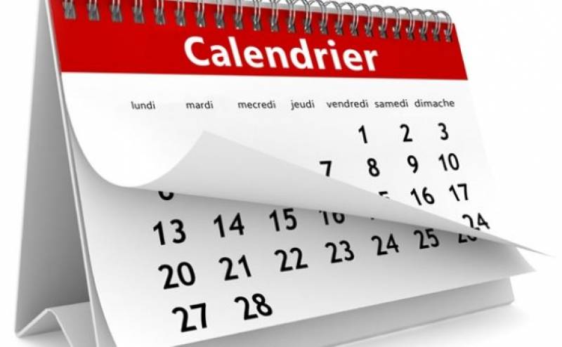 Calendrier des formations